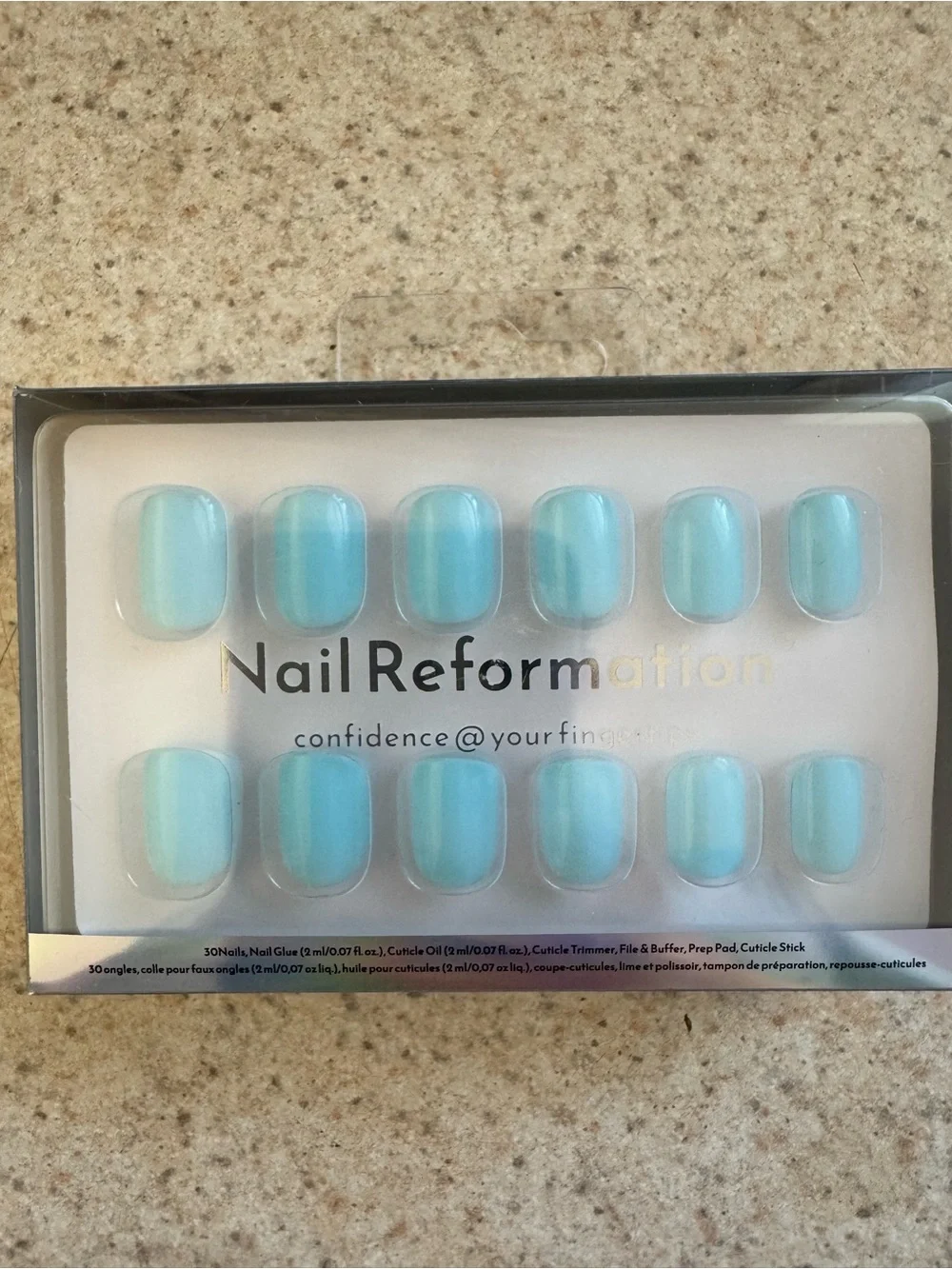 Nail Reformation - “Spa Day”- Short Square - New in Box!